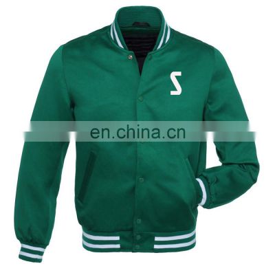 Wool with Genuine Cowhide Leather Sleeves custom Letterman jacket with perfect blend of super soft fabric lining is  very warm