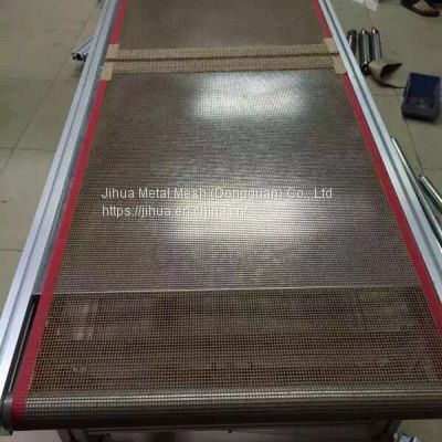 China Factory High Temperature Industrial PTFE Mesh Conveyor Belts