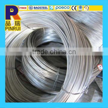 304/316 /201 hot rolled stainless steel wire rod