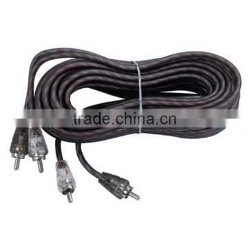 Haiyan Huxi Hot Sale Factory Price 10 Pin Mini Din To L Shape Audio Video Rca To Usb Cable Adapter