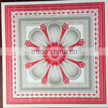 40% pvc content Printing flat PVC Ceiling Panel Export India & Columbia Market