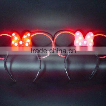 Hot Sale Light Up Mickey Headband for Big Parties & Festivals