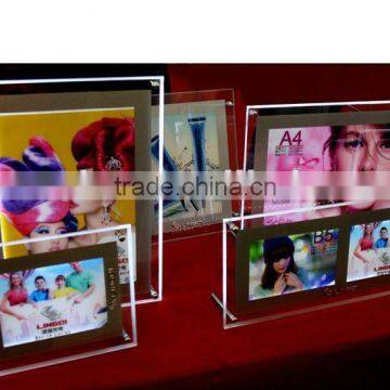 Ultrathin emitting crystal LED photo frame