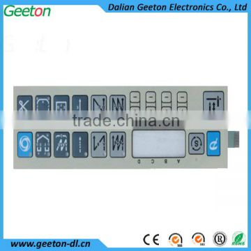China Custom Snap Dome Touch Switch Membrane Keyboard With FPC Manufacture