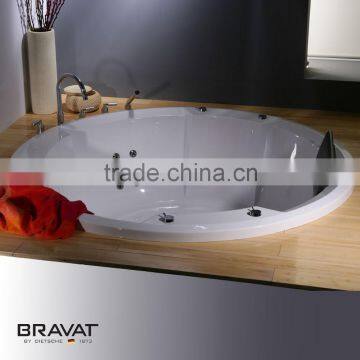 Built in whirlpool massage bathtub elegant design for project B25615W                        
                                                Quality Choice