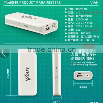 Hot New Products 5200mAh Power Bank For 2015