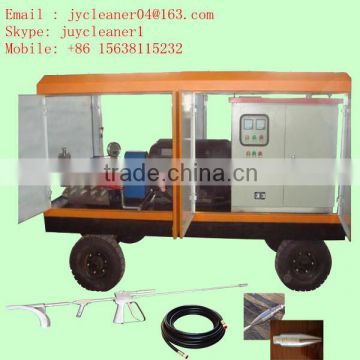 high pressure water jetting cleaning machine road paint removing machine