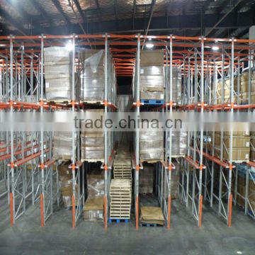 Warehouse storage facility space saving Drive in racking