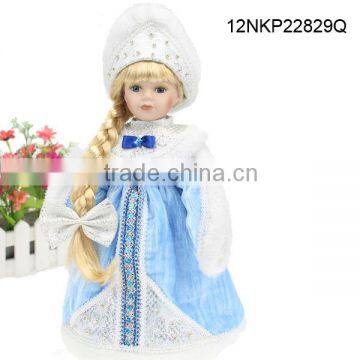Charming 12inches russian antique handmade doll new design