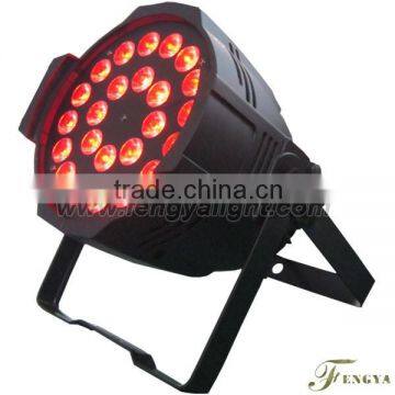 24x 15W RGBWA+UV led par 64 6 in 1 Dj Club Stage Production Light