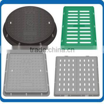 Hebei manufacture Trade Assurance bmc manhole cover of flange