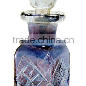 Crystal perfume bottle, glass bottle, crystal perfume bottle, crystal body perfume bottle