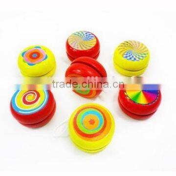 Colorful fashion Wooden yoyo, Customized wooden yoyo, Children wooden toys