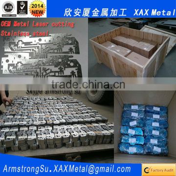XAX052LC per customer drawing pre galvanized tin lead plate sheet plastic composite plate metal CNC laser cutting machining