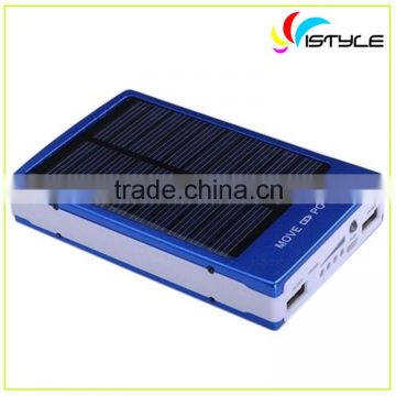 High quality powerful solar portable 12000mah custom powerbank