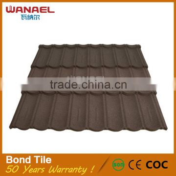 Professional manufacturer heat insulation resin metal roof tile