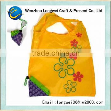 LW grape fruit shaped folding bag for shop