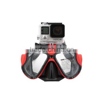 Go Pro camera Underwater diving glass mask for go pro, Sjcam and Xiaomi yi sport cameras