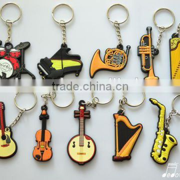 Made In China High end quality and competitive price customized silicone keychain