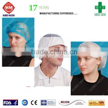 Good supplier OEM factory nonwoven disposable mob cap made in China