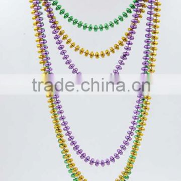 carnival party Bead chain necklace colorful cross beads bracelet