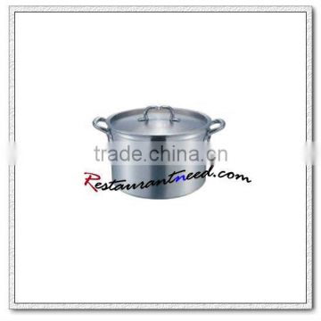 S352 European Style Composite Bottom Aluminium Stew Pot With Cover