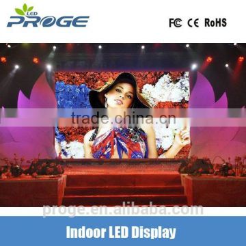 Full color mobile dmx led curtain display p6