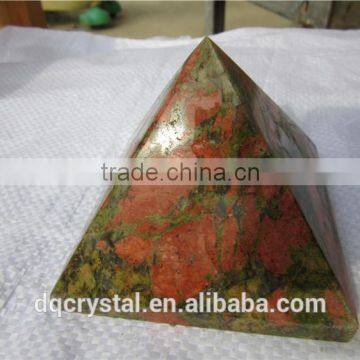 factory bulk epidote energy crystal pyramid for healing