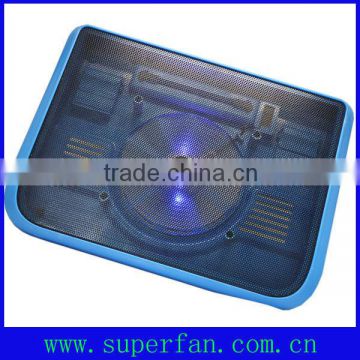 Fashion notebook cooler desk with single cooling fan