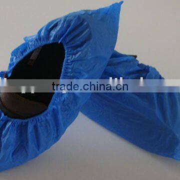 Disposable Plastic Shoe Cover Hand Made Machine Made