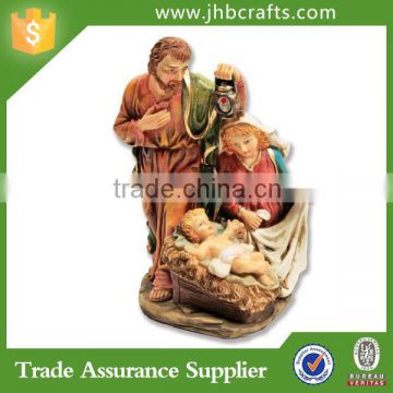Wholesale Holy Family Resin Religion Statues