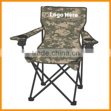 camo pattern beach chair foldable tailgating chair