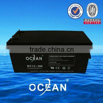 2015 high quality 200AH battery cant be supported use as 12V 200AH ups lead acid battery & power bank