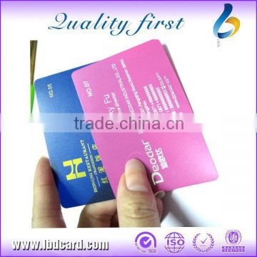 LBD Pvc Plastic Card with I CODE 2 Chip