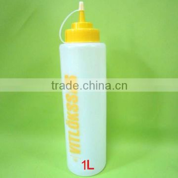 LDPE White Hotsale Cheap Plastic Squeeze Bottle with LOGO Printing