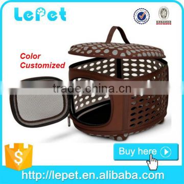 For Amazon and eBay stores Custom logo Comfor travel Foldable EVA foam Pet Carrier dog cat carrier bag
