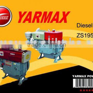 Water Cooled Diesel engine S195,ZS1100,ZS1110,ZS1115,ZS1125,ZS1130