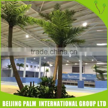Hot Fashion Artificial Date Tree Branches And Leaves