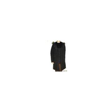 Sell Ladies' Long Cotton Wadded Coat