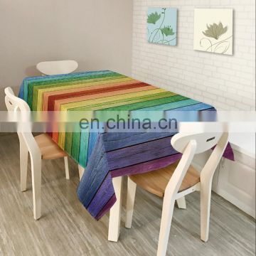 Polyester Fashion Design Printed Tablecloth