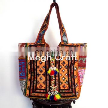 Kutch Kuchi Bohemian Banjara Jhola Bags/patchwork Bags/vintage Bags -Colorful Bohemian Bags-Tribal Bohemian banjara Shoulder bag