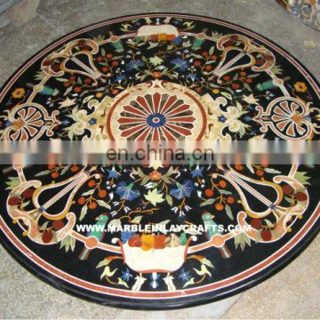 Black Stone Marble Table Top