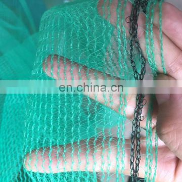Green HDPE Scaffold Construction Safety Net For Outside Construction Security