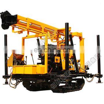 Crawler chassis well drilling rig full hydraulic automatic drilling machine