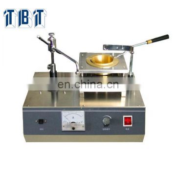60Hz Manual Cleveland Open Cup Flash Point Tester Machine