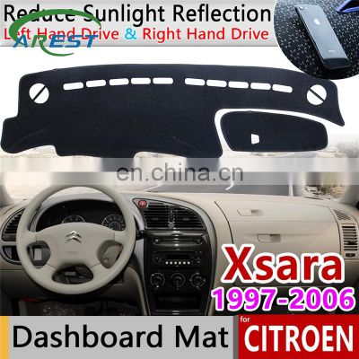 for Citroen Xsara 1997 1998 1999 2000 2001 2002 2003 2004 2005 2006 Anti-Slip Mat Dashboard Cover Sunshade Dashmat Accessories