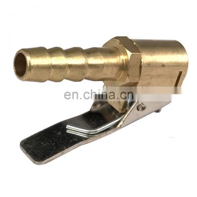 Tire Chuck with Clip for Inflator Gauge Compressor Accessories
