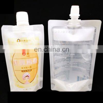 China customized design juice spout pouch, liquid packaging doypack