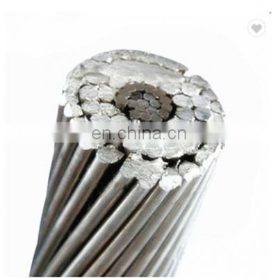 Best Quality aluminum stranded wire acsr 120/2 fibre optic cable acsr (dog) conductor