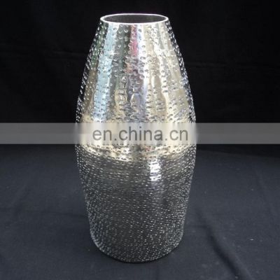 metal aluminum cast decorative wedding floser vases